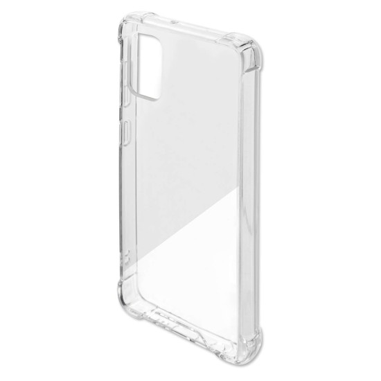 Capa de Silicone com Cantos Dura para Samsung Galaxy A31 Transparente